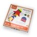 Набір магнітних блоків Viga Toys Форми і кольори з картками дополнительное фото 2.