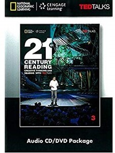Книги для дорослих: TED Talks: 21st Century Creative Thinking and Reading 3 Audio CD/DVD Package