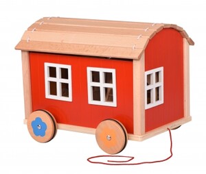 Будиночки і меблі: Ляльковий будиночок Візок пілігримів Goki