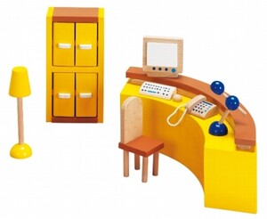 Домики и мебель: Набор для кукол Мебель для офиса - Ресепшин Goki
