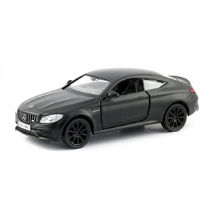 Ігри та іграшки: Машинка Mercedes Benz C63 S AMG Coupe матова чорна, Uni-fortune