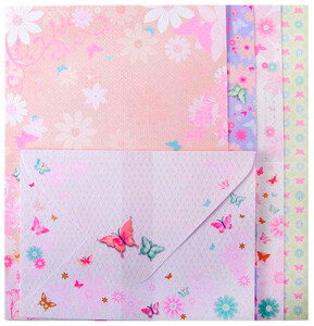 Заготовка для открыток с цветными конвертами Inspiration (10.5 ? 14.8 см), KIDS Line, ZiBi