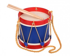 Дитячі барабани: Музичний інструмент — Барабан парадний Goki