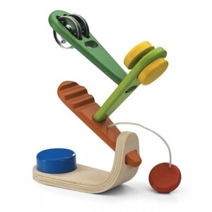 Розвивальні іграшки: Брязкальце 4в1 Музичне дерево Wonderworld