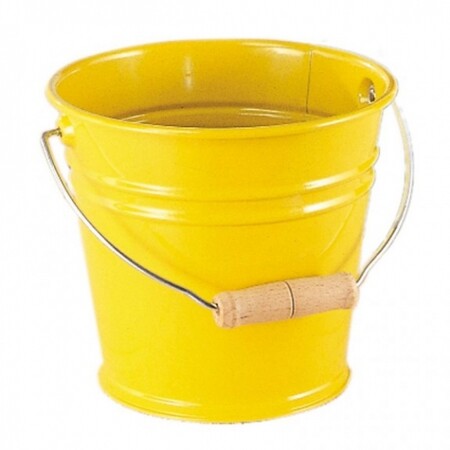 Наборы для песка и воды: Ведро металлическое (желтое) Nic