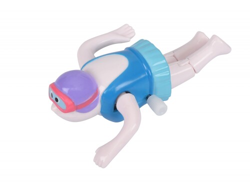 Люди: Заводна іграшка Плавець блакитний Goki
