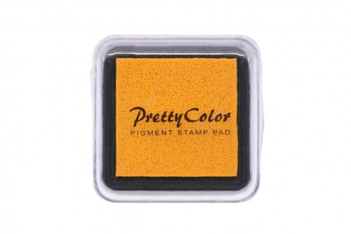 Дневники, раскраски и наклейки: Краска для штампиков (желтый) Goki