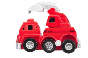 Ігри та іграшки: Заводна іграшка Машинка червона Goki