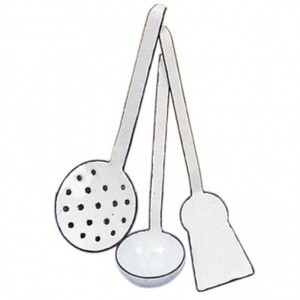 Игрушечная посуда и еда: Игровой набор кухонных принадлежностей (3 ед.) Nic