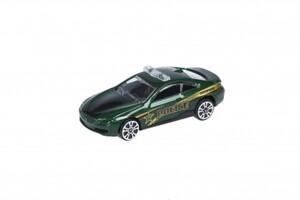 Машинки: Машинка Model Car Полиция (зелёная) Same Toy