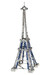 Конструктор металлический - Эйфелева башня (352 эл.) Same Toy дополнительное фото 1.