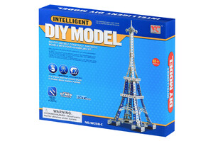 Игры и игрушки: Конструктор металлический - Эйфелева башня (352 эл.) Same Toy