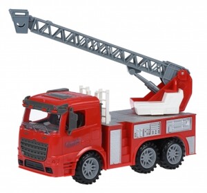 Рятувальна техніка: Машинка інерційна Truck Пожежна вантажівка з драбиною Same Toy