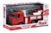 Машинка инерционная Truck Пожарная машина с лестницей со светом и звуком Same Toy дополнительное фото 2.