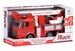 Машинка інерційна Truck Пожежна машина з підйомним краном зі світлом і звуком Same Toy дополнительное фото 2.