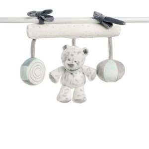 Іграшки на коляску та ліжечко: Міні-мобайл на зав'язках Лулу, Лея і Іполит Nattou