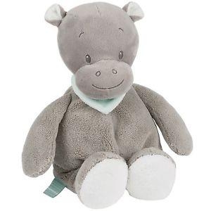 Тварини: М'яка іграшка Гіпопотам Іполит (24 см) Nattou