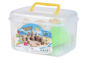 Лепка и пластилин: Волшебный песок Omnipotent Sand Мороженое (зеленый) 9 ед. Same Toy