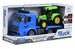 Машинка инерционная Truck Тягач (синий) с трактором со звуком и светом Same Toy дополнительное фото 3.