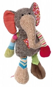 М'які іграшки: Слоник хлопчик (28 см) Sigikid