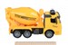 Машинка инерционная Truck Бетономешалка (желтая) со светом и звуком Same Toy дополнительное фото 1.