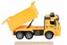 Машинка инерционная Truck Самосвал (желтый) со светом и звуком Same Toy дополнительное фото 1.