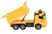 Машинка инерционная Truck Самосвал (желтый) со звуком и светом Same Toy дополнительное фото 1.