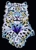 Набір для творчості BLUE Snow Leopard Sequin Art