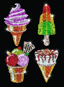 Набір для творчості Art ORANGE Ice Creams Sequin Art