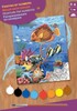 Набор для творчества PAINTING BY NUMBERS JUNIOR Coral Scene Sequin Art