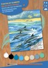 Набор для творчества PAINTING BY NUMBERS JUNIOR Dolphins Sequin Art