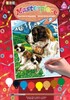 Набор для творчества PAINTING BY NUMBERS JUNIOR St Bernards Sequin Art