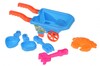 Набор для игры с песком Голубой с тележкой (6 ед.) Same Toy