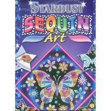 Аппликации и декупаж: Набор для творчества STARDUST Butterfly Sequin Art