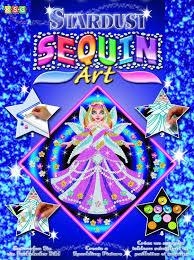 Аплікації та декупаж: Набір для творчості STARDUST Fairy Princess Sequin Art