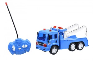 Ігри та іграшки: Машинка на р/у CITY Поліцейський евакуатор Same Toy