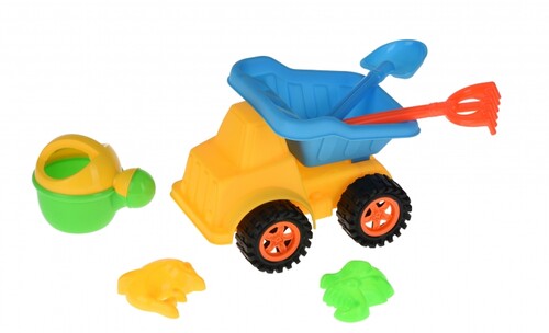 Наборы для песка и воды: Набор для игры с песком Голубой кузов (6 ед.) Same Toy