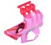 Игрушечное оружие 2 в 1 - Бластер розовый с 3 отделениями Same Toy дополнительное фото 1.