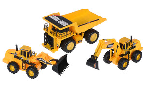 Ігри та іграшки: Набір машинок Truck Series Кар'єрна техніка Same Toy