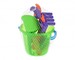 Набор для игры с песком с Воздушной вертушкой (зеленое ведро) (9 шт.) Same Toy дополнительное фото 5.