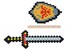Набор игрушечного оружия Пираты (меч и щит) Same Toy дополнительное фото 1.