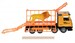Машинка инерционная Super Combination Грузовик (желтый) для перевозки животных с прицепом Same Toy дополнительное фото 4.