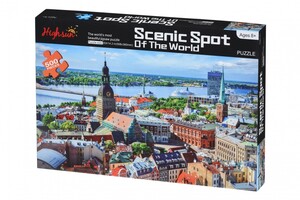 Игры и игрушки: Пазл SceNic Spot Франкфурт (500 эл.) Same Toy
