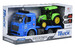Машинка інерційна Truck Тягач (синій) з трактором зі світлом і звуком Same Toy дополнительное фото 2.