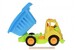 Набір для гри з піском Вантажівка жовта кабіна / синій кузов (7 од.) Same Toy дополнительное фото 1.