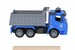 Машинка инерционная Truck Самосвал (синий) со светом и звуком Same Toy дополнительное фото 1.