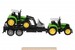 Машинка інерційна Super Combination Тягач (жовтий) з трактором і бульдозером Same Toy дополнительное фото 2.