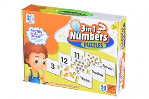 Пазлы и головоломки: Пазл Числа на английском Same Toy