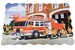 Пазл-розмальовка Пожежна машина Same Toy дополнительное фото 2.