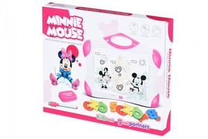 Мольберты, доски, парты: Магнитная доска для обучения (розовая) Same Toy